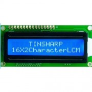 16x2 Character LCD -White on Blue 5V
